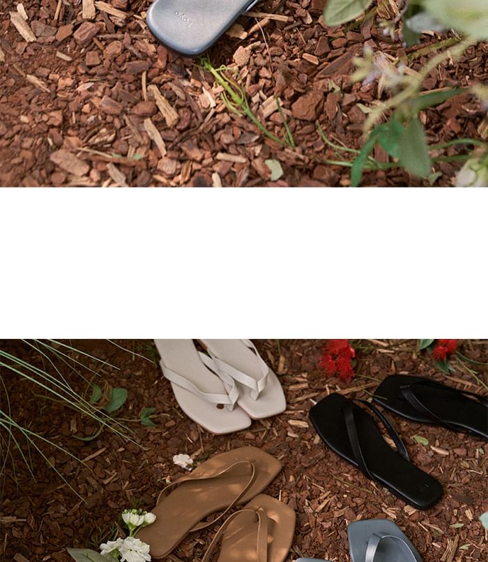 Plain Flip Flops