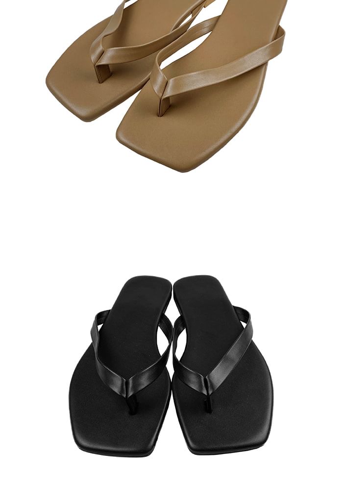 Plain Flip Flops
