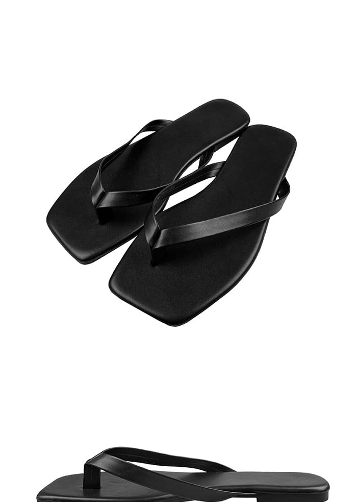 Plain Flip Flops