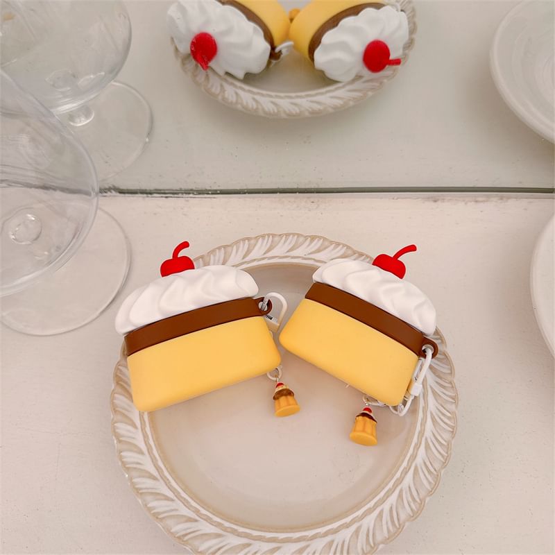 Cherry Pudding Apple AirPods / Pro Earphone Case Skin