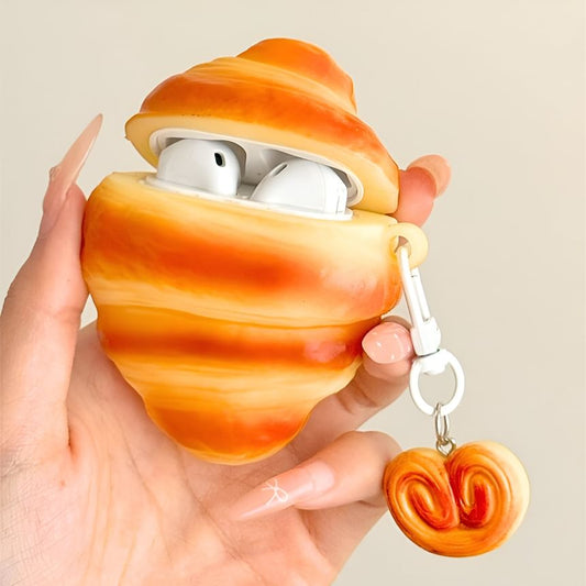 Croissant AirPods / Pro Earphone Case Skin / Charm / Set