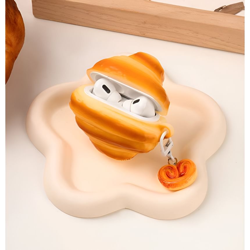 Croissant AirPods / Pro Earphone Case Skin / Charm / Set