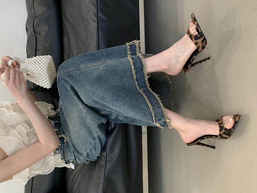 High Heel Pointed Sandals