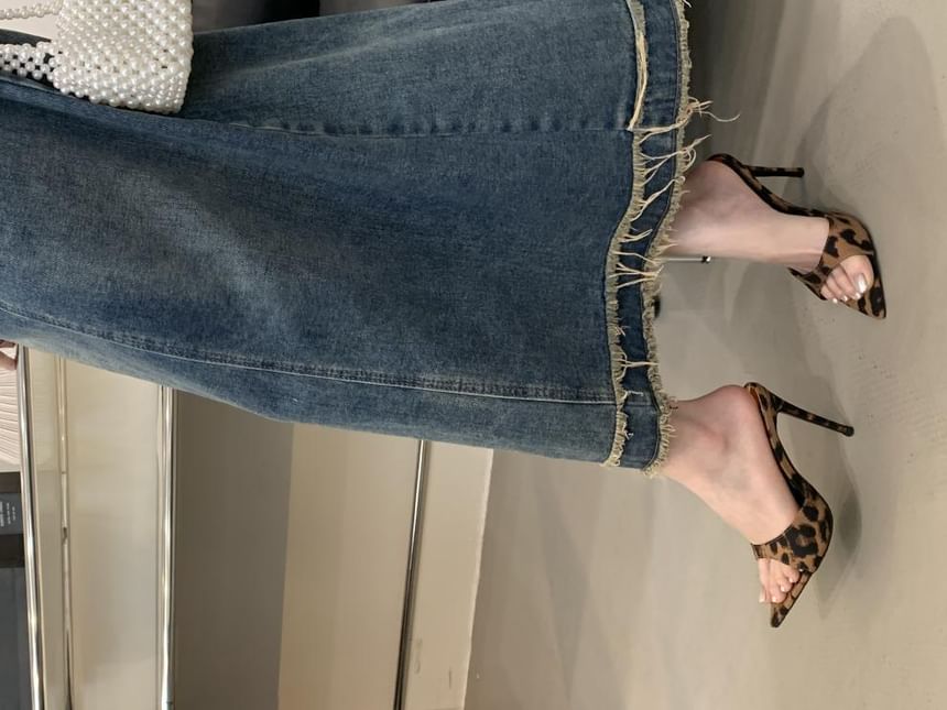 High Heel Pointed Sandals