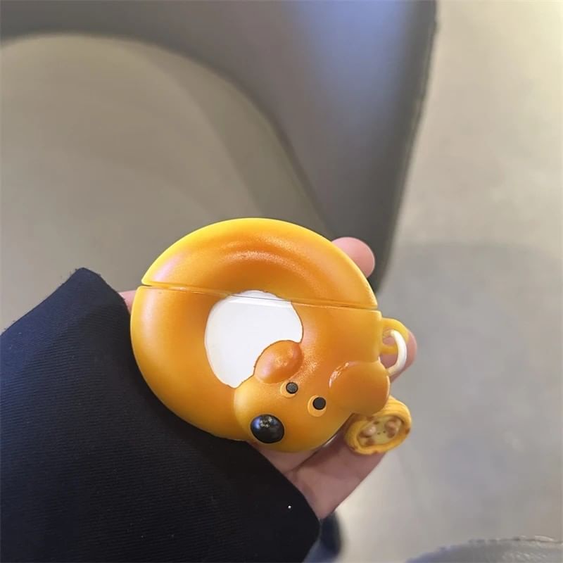 Dog Bagel Apple AirPods / Pro Earphone Case Skin / Charm / Set