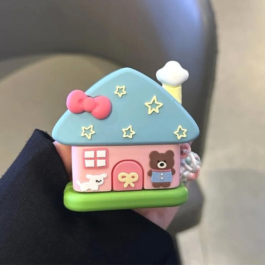House Apple AirPods / Pro Earphone Case Skin / Charm / Set