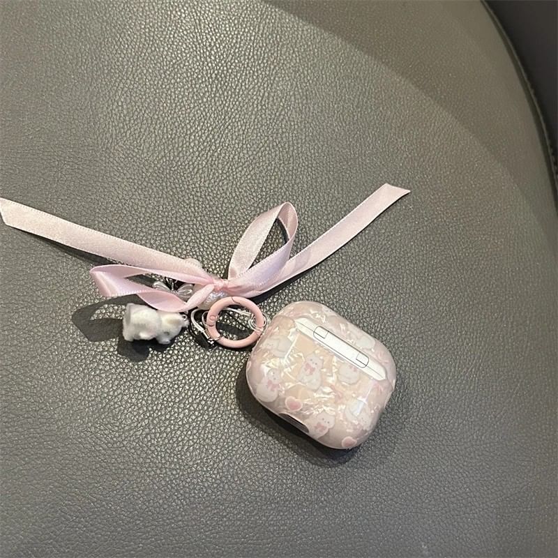 Cat Apple AirPods / Pro Earphone Case Skin / Charm / Set