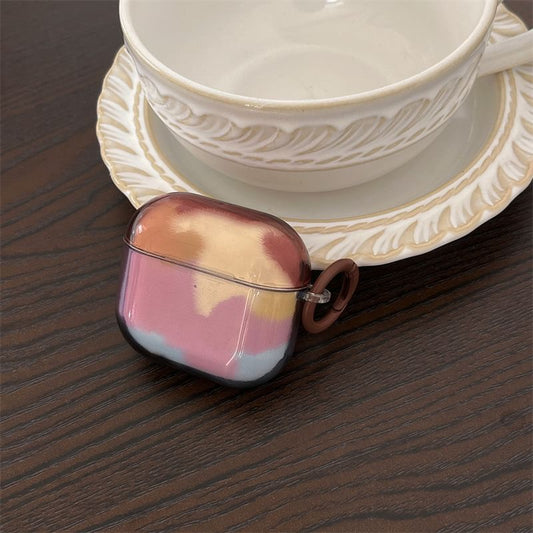 Color Block AirPods Earphone Case Skin