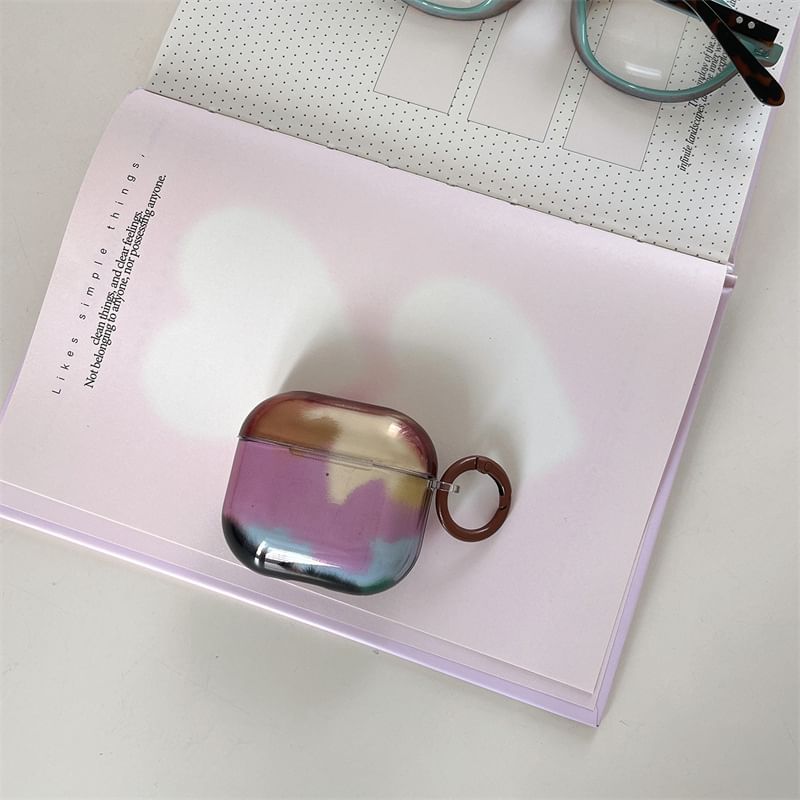 Color Block AirPods Earphone Case Skin