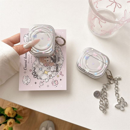 Butterfly AirPods Earphone Case Skin / Charm / Set