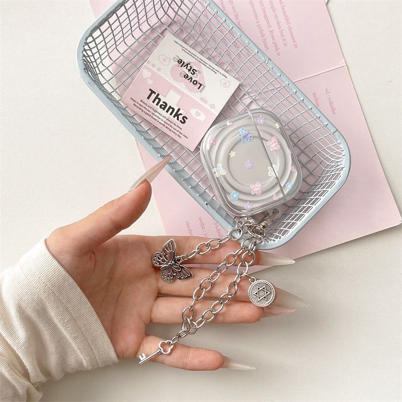 Butterfly AirPods Earphone Case Skin / Charm / Set