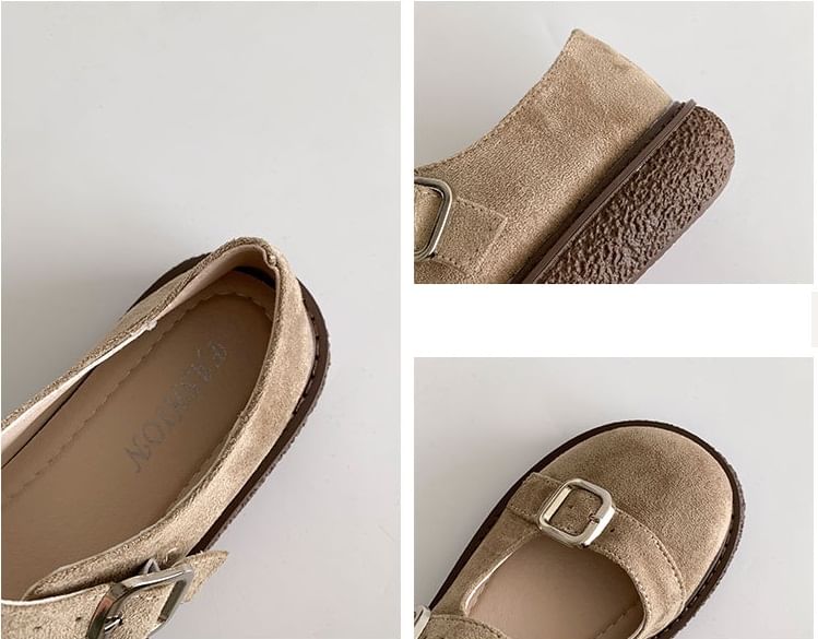 Buckled Mary Jane Sandals
