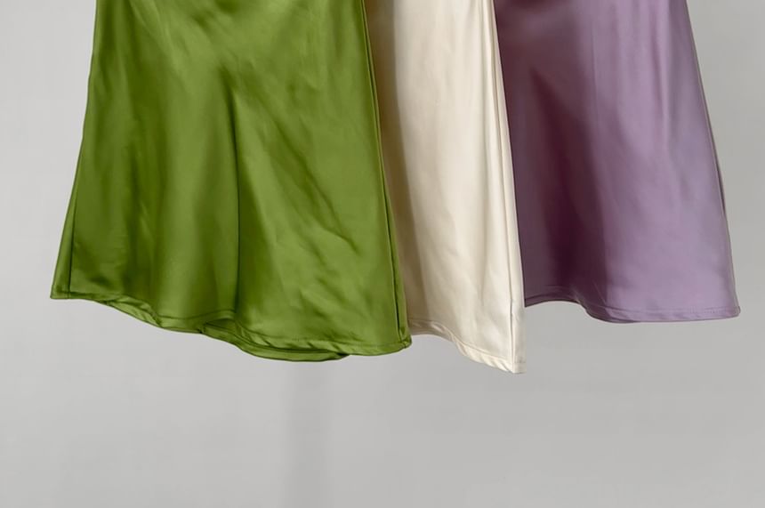 High-Rise Mini Skirt with Clean A-Line Cut