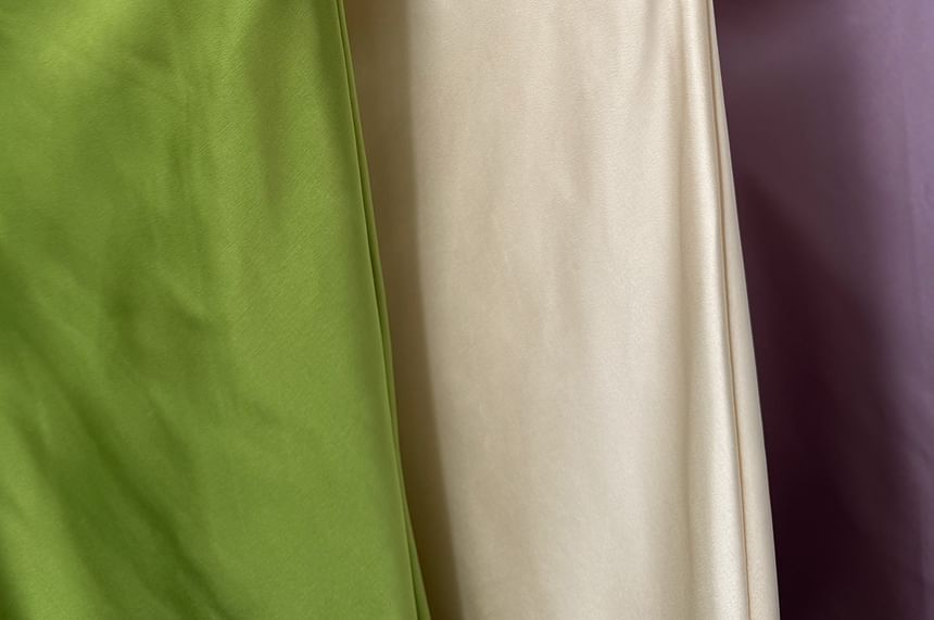 High-Rise Mini Skirt with Clean A-Line Cut