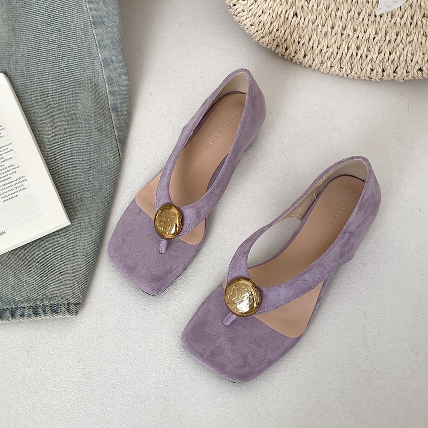 Hidden Wedge Cutout Sandals