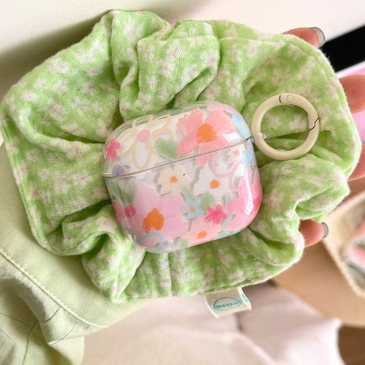 Floral Apple AirPods / Pro Earphone Case Skin / Charm / Set