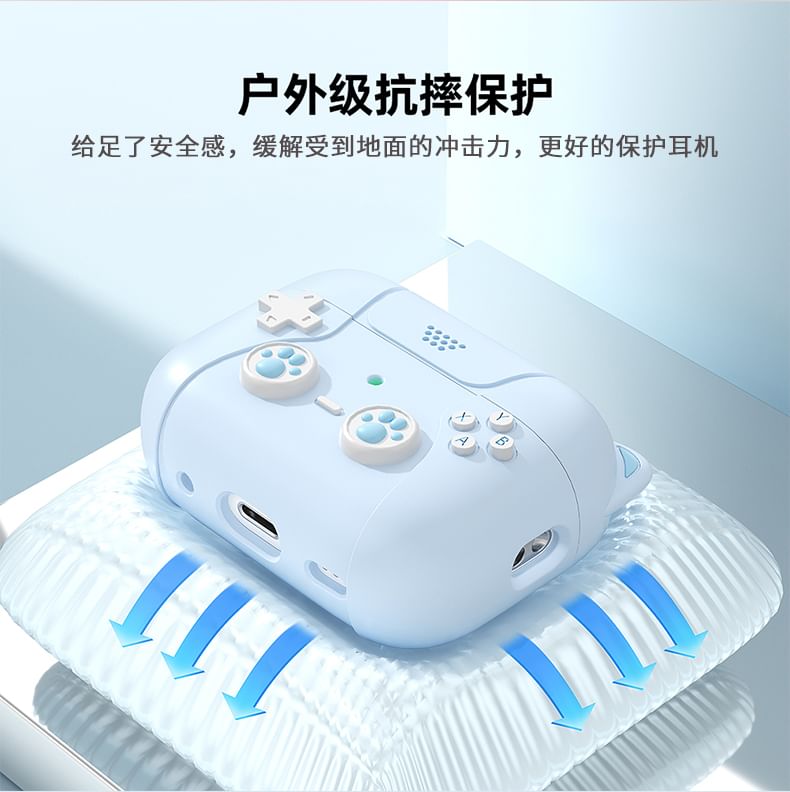 Cat Gamepad Apple AirPods / Pro Earphone Case Skin