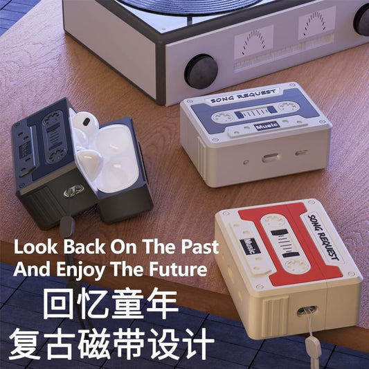 Cassette Apple AirPods / Pro Earphone Case Skin