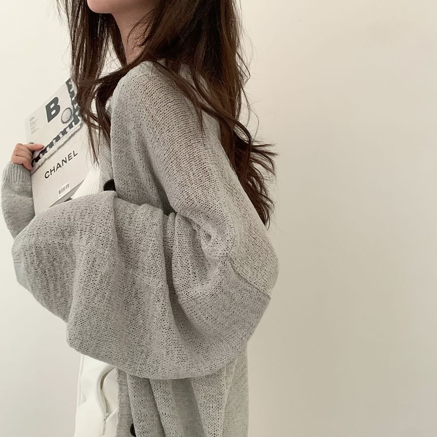 Button-Up Cardigan