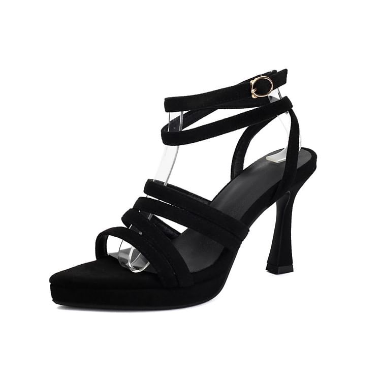 Ankle Strap Strappy High Heel Sandals