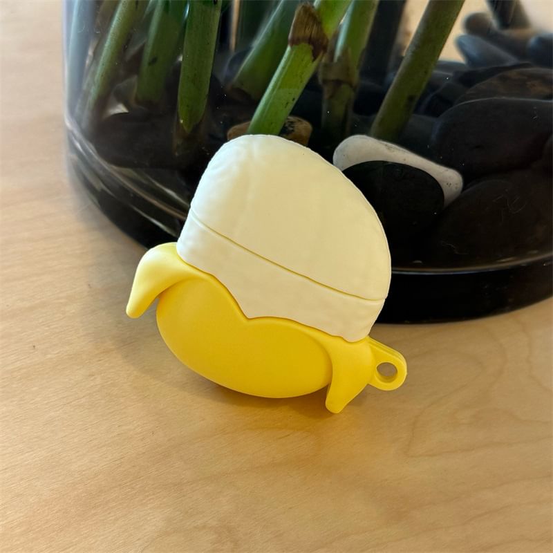Banana Apple AirPods / Pro Earphone Case Skin with Charm