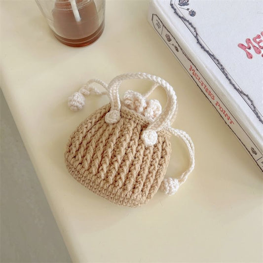 Mini Handbag Knit Apple AirPods / Pro Earphone Case Skin