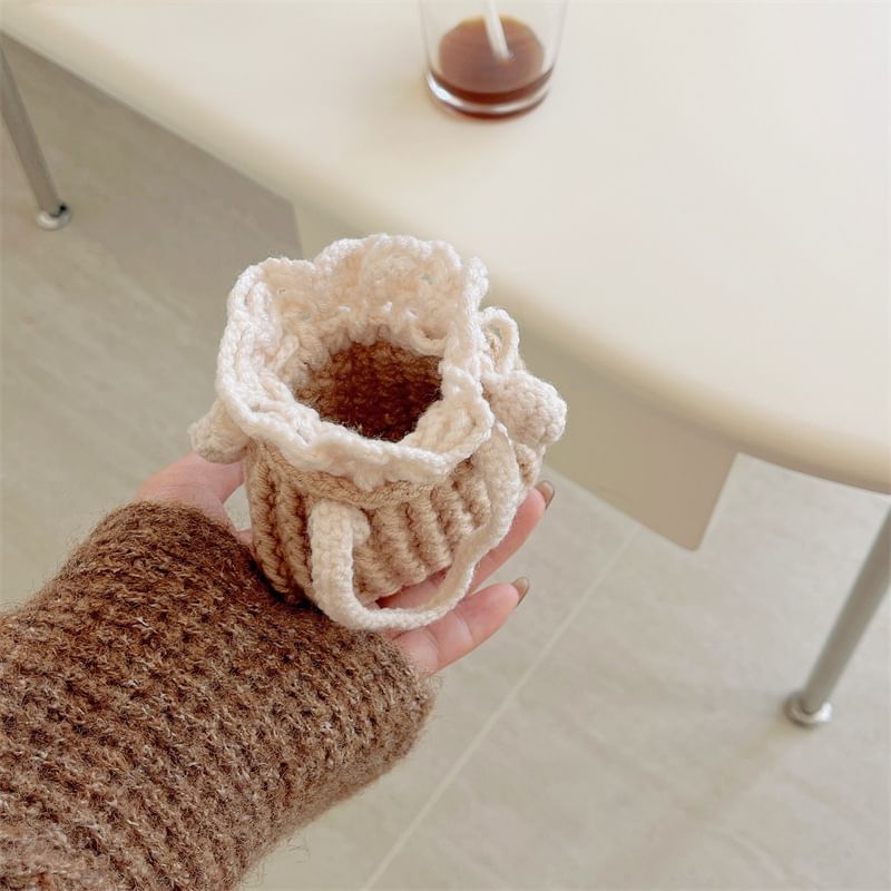 Mini Handbag Knit Apple AirPods / Pro Earphone Case Skin
