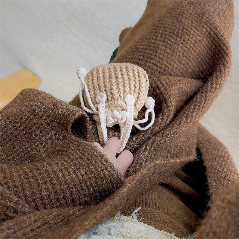 Mini Handbag Knit Apple AirPods / Pro Earphone Case Skin