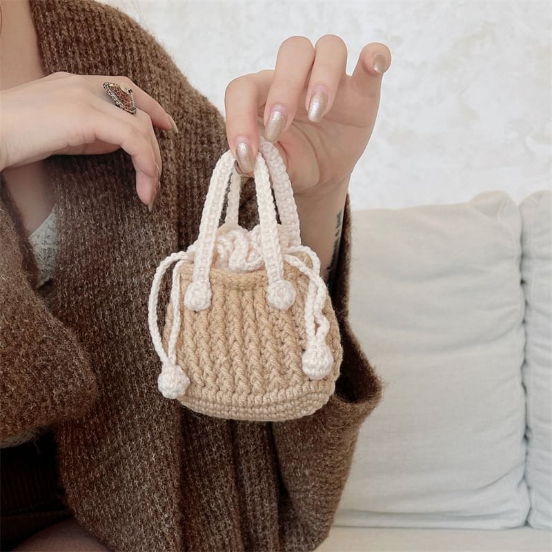 Mini Handbag Knit Apple AirPods / Pro Earphone Case Skin