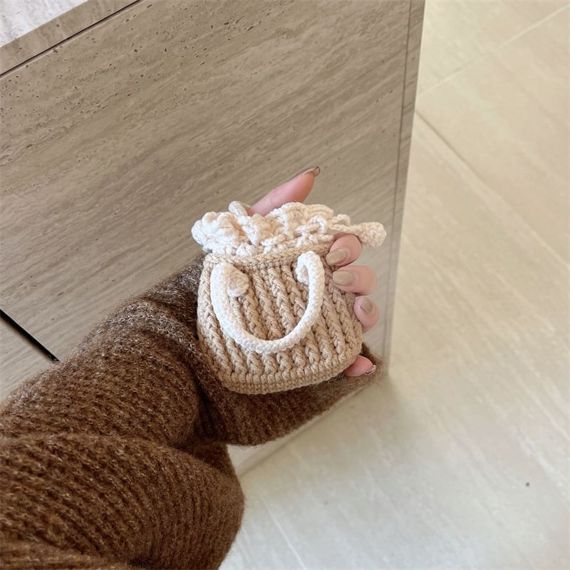 Mini Handbag Knit Apple AirPods / Pro Earphone Case Skin