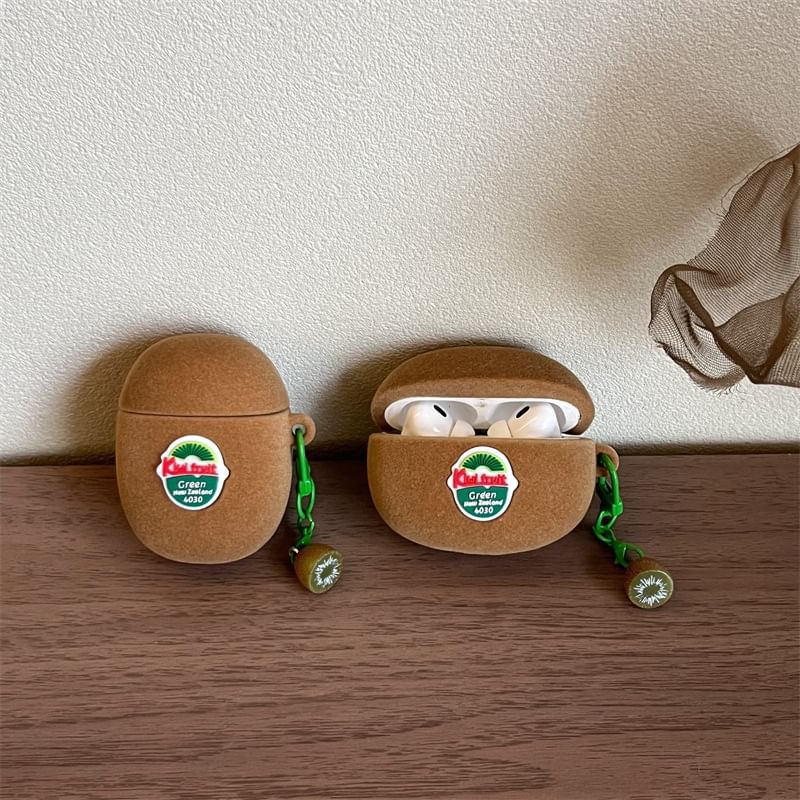 Kiwi Fruit Apple AirPods / Pro Earphone Case Skin / Charm / Set
