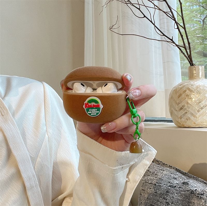 Kiwi Fruit Apple AirPods / Pro Earphone Case Skin / Charm / Set