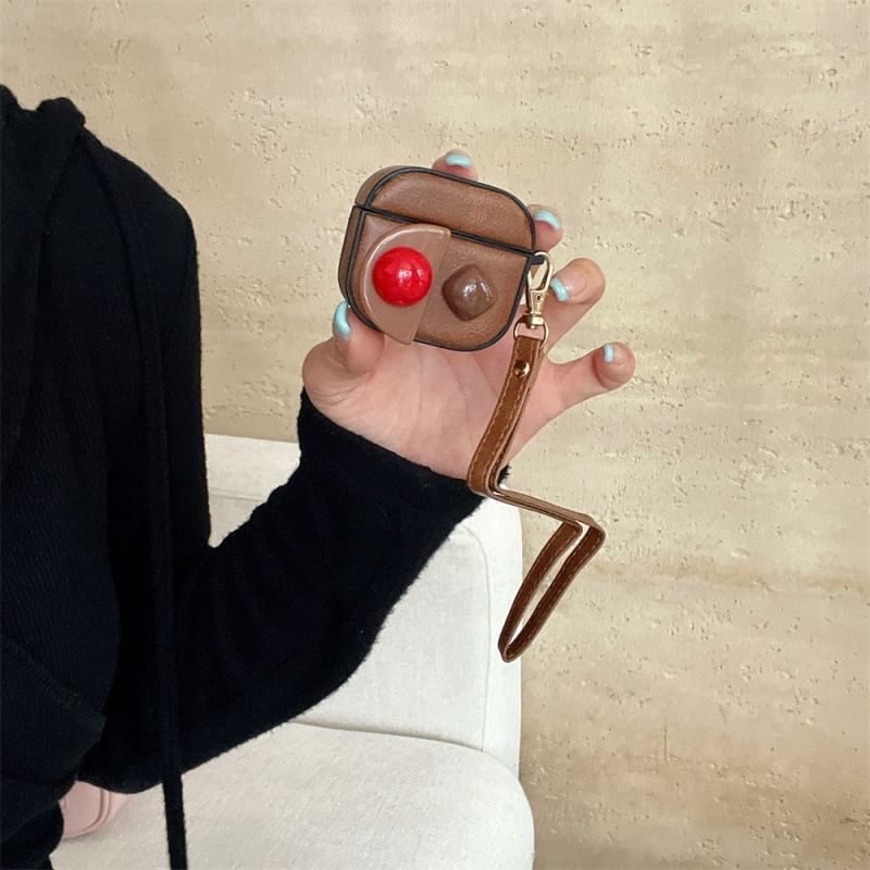 Bead Apple AirPods / Pro Earphone Case Skin with Strap