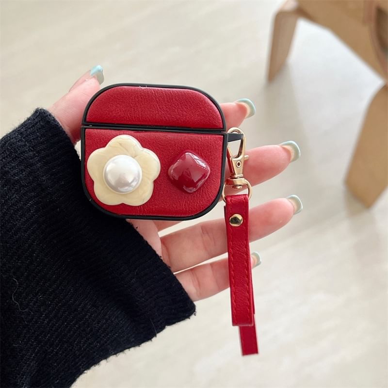 Bead Apple AirPods / Pro Earphone Case Skin with Strap