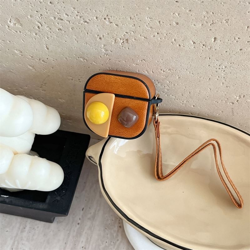 Bead Apple AirPods / Pro Earphone Case Skin with Strap