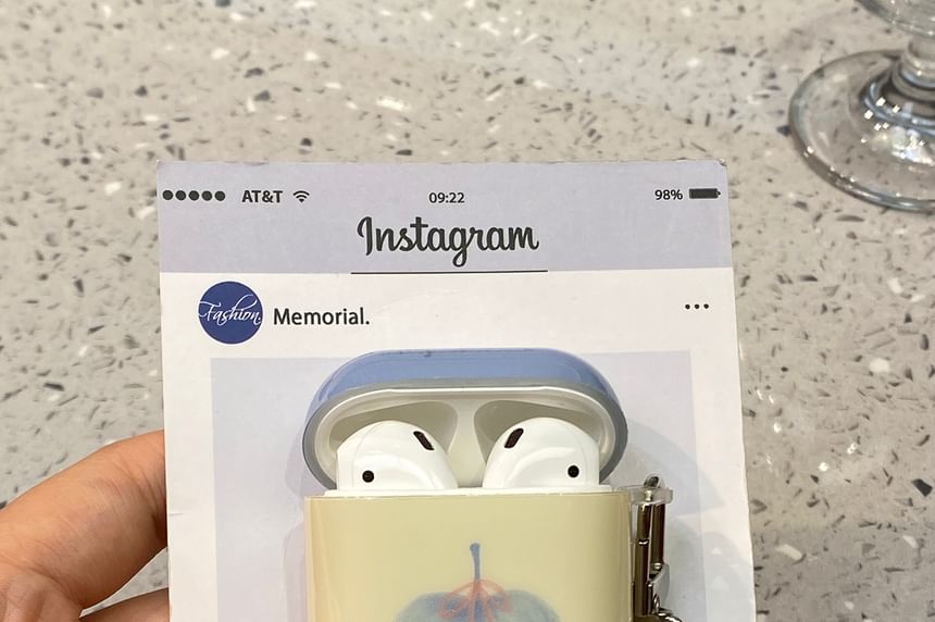 Apple AirPods Earphone Case Skin / Charm / Set