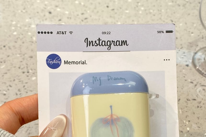 Apple AirPods Earphone Case Skin / Charm / Set