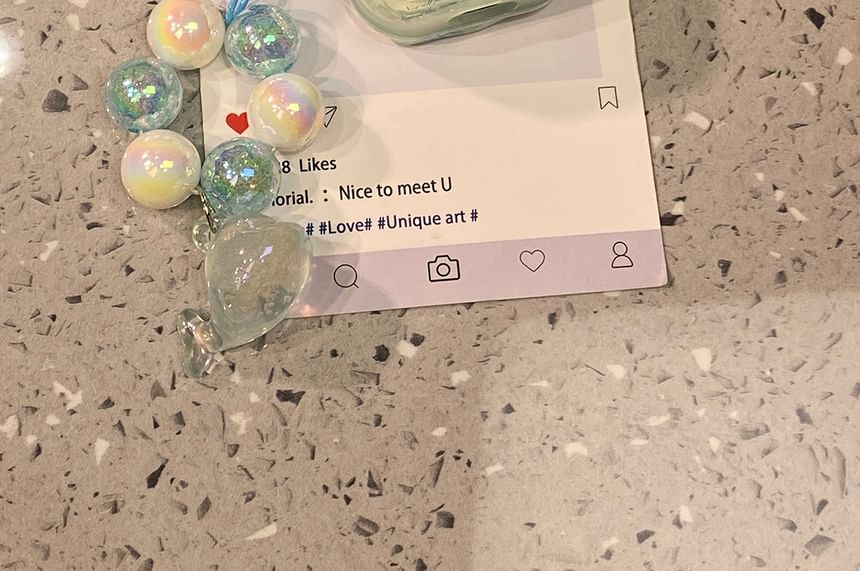 Ocean AirPods Earphone Case Skin / Charm / Set