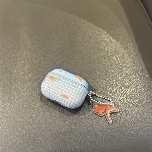 Goldfish AirPods Earphone Case Skin / Charm / Set