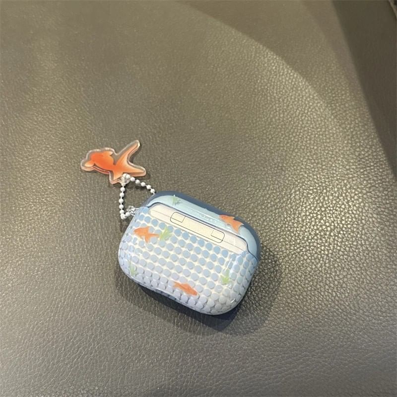 Goldfish AirPods Earphone Case Skin / Charm / Set