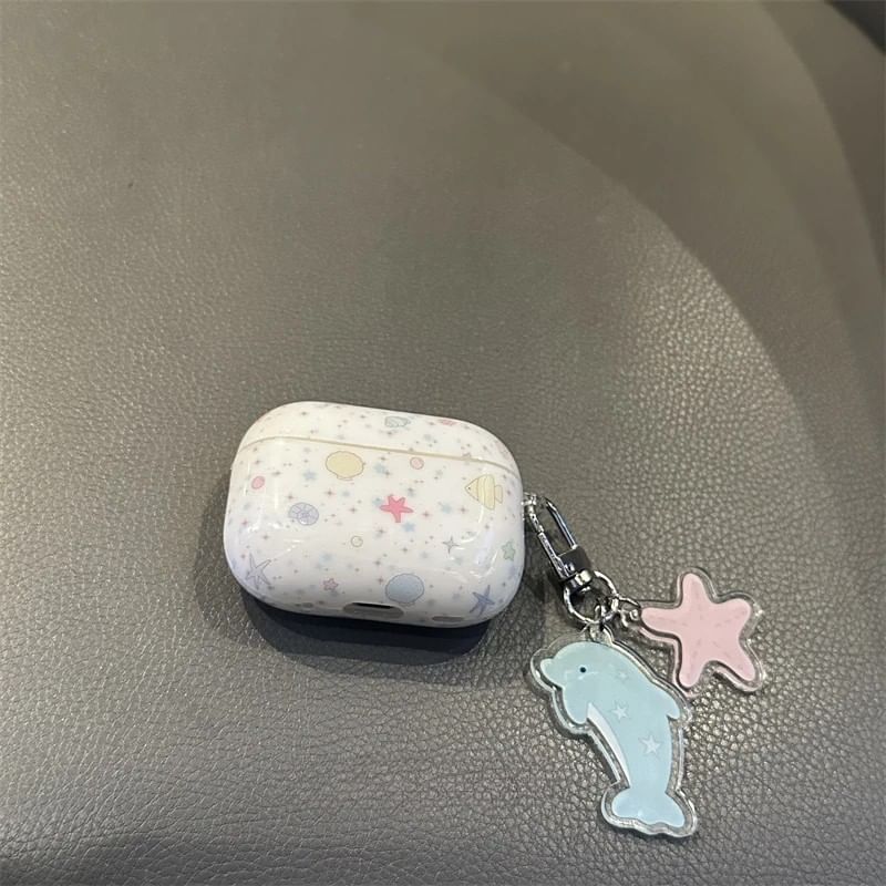 Ocean AirPods Earphone Case Skin / Charm / Set