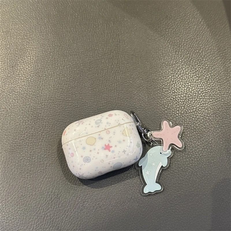 Ocean AirPods Earphone Case Skin / Charm / Set