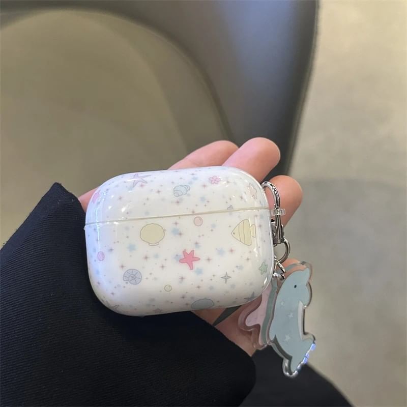 Ocean AirPods Earphone Case Skin / Charm / Set
