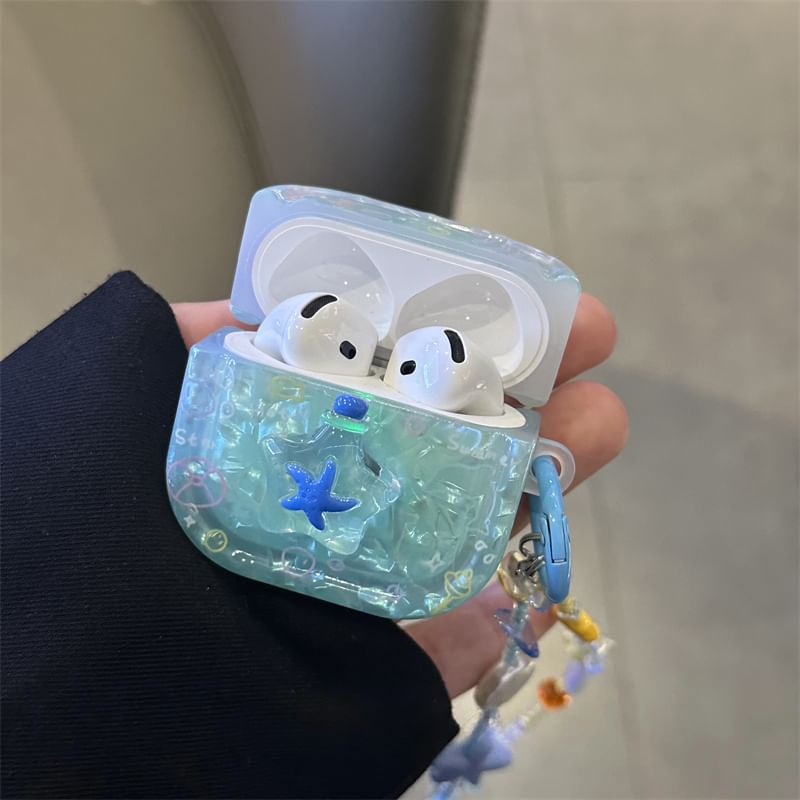 Starfish AirPods Earphone Case Skin / Strap / Set