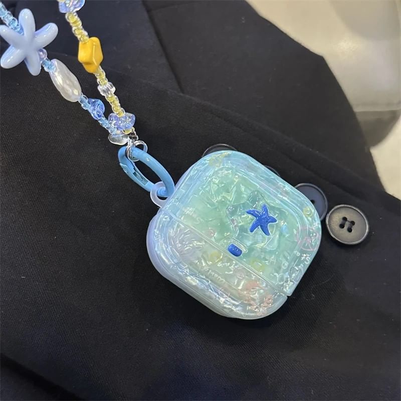 Starfish AirPods Earphone Case Skin / Strap / Set