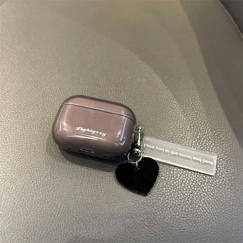 Transparent AirPods Earphone Case Skin / Charm / Set