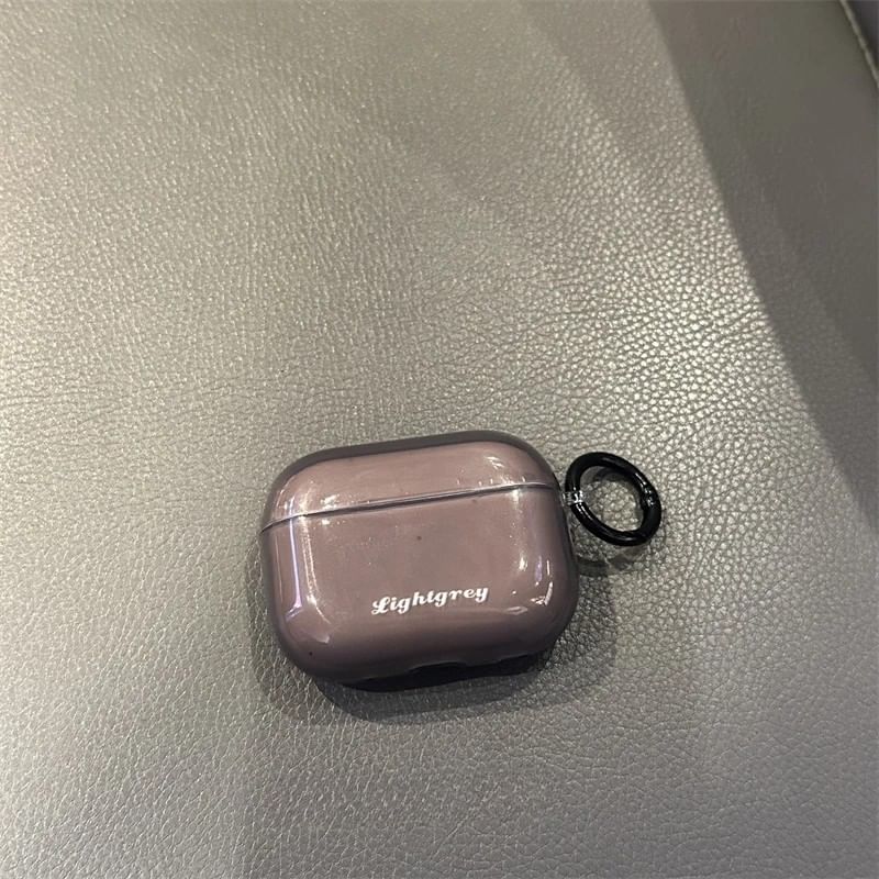 Transparent AirPods Earphone Case Skin / Charm / Set