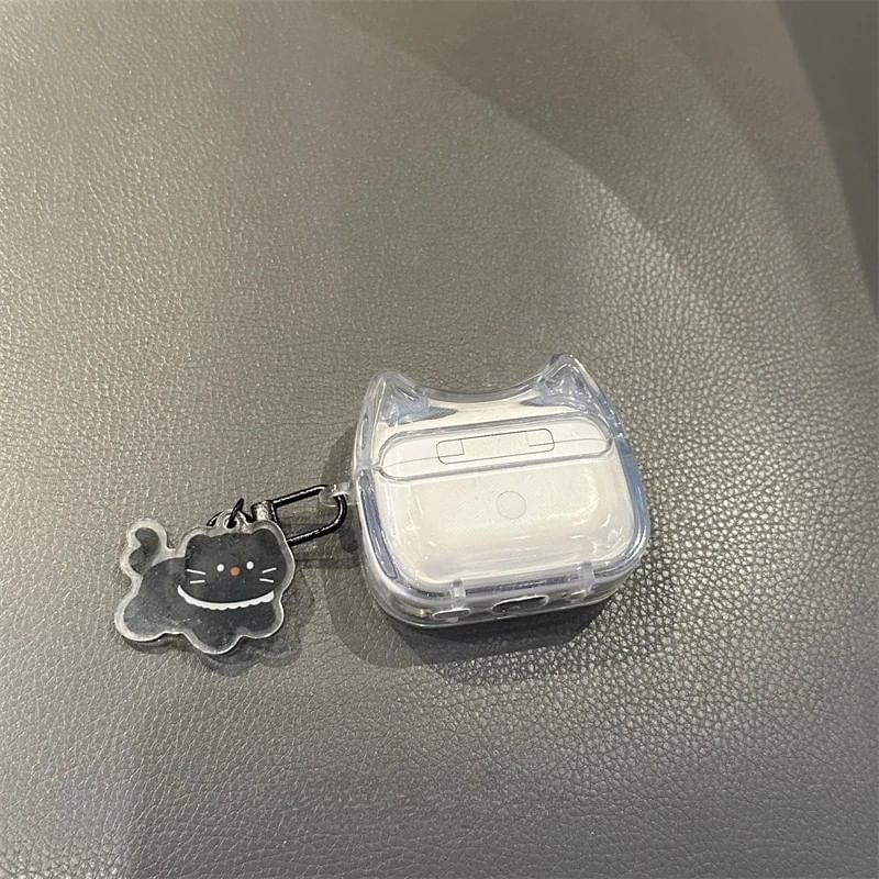 Cat AirPods Earphone Case Skin / Charm / Set