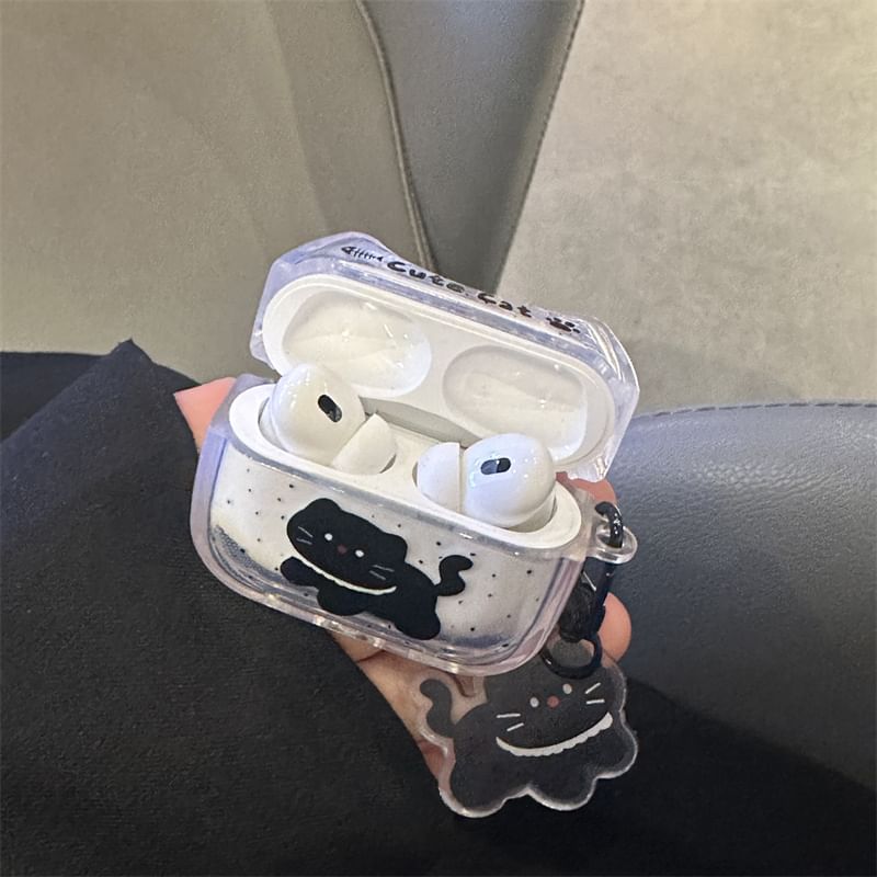 Cat AirPods Earphone Case Skin / Charm / Set