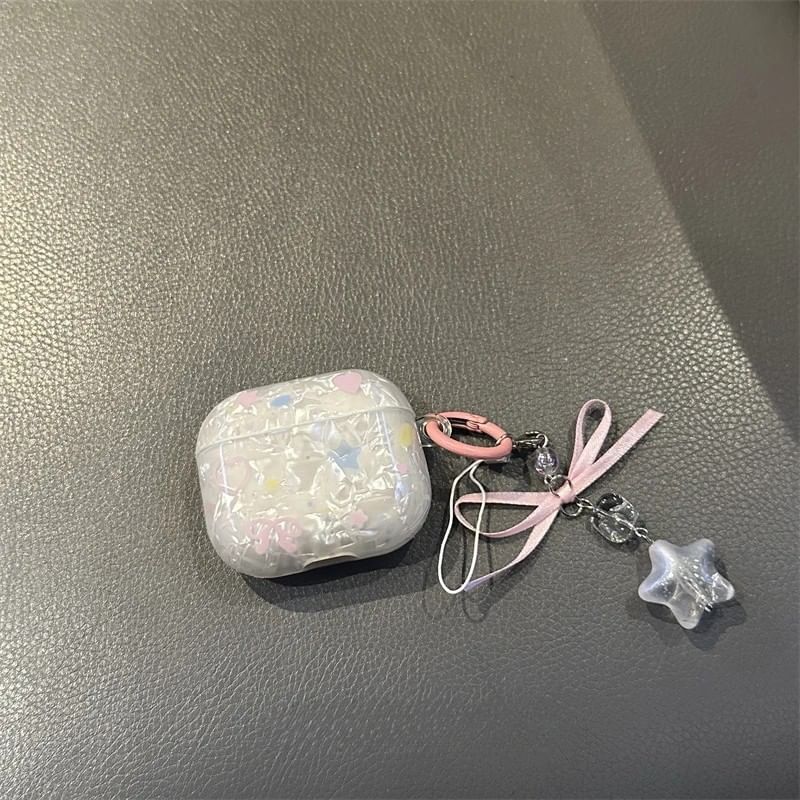 Star AirPods Earphone Case Skin / Charm / Set